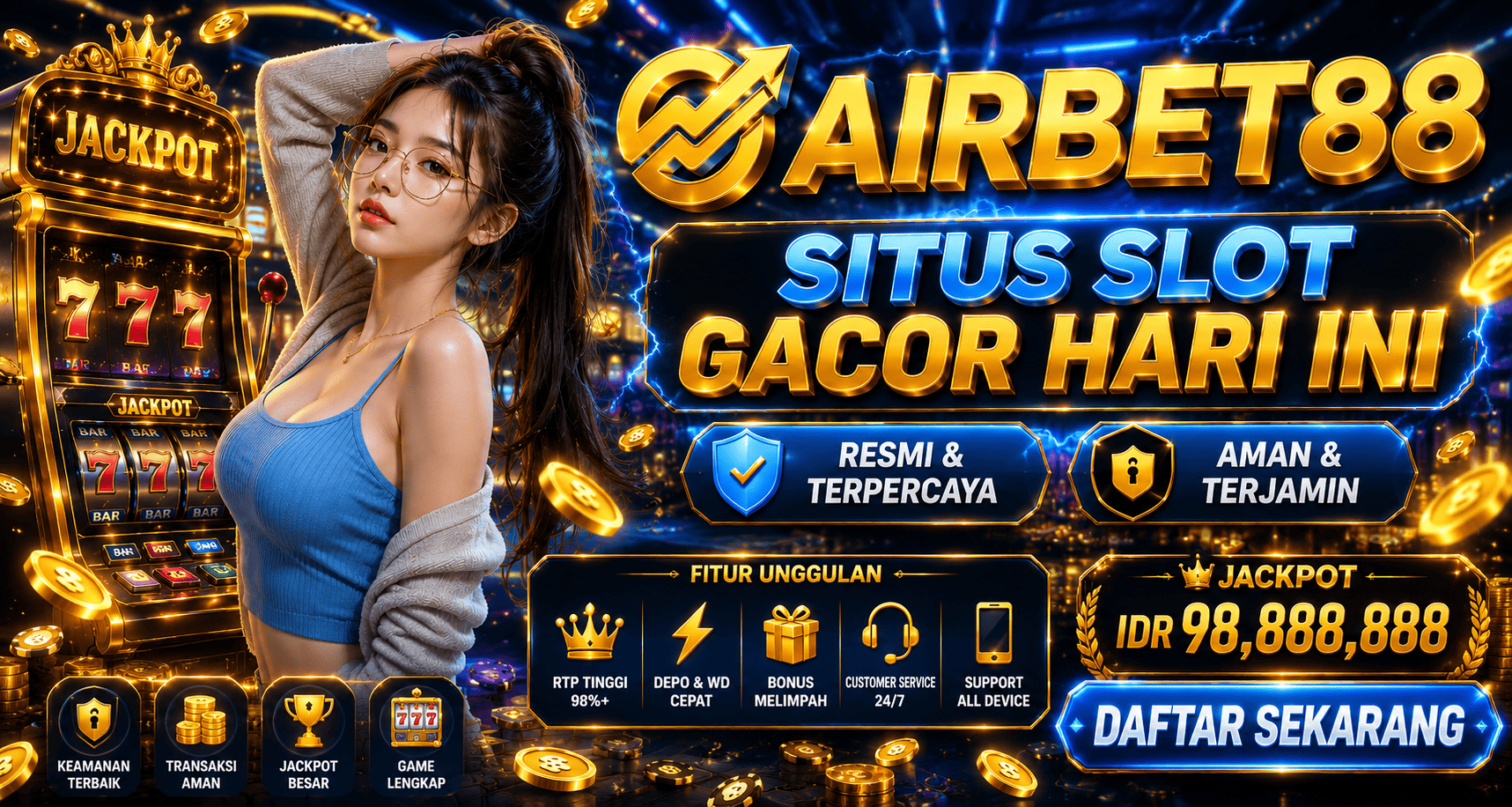 Slot Deposit 10 Ribu Ringan dengan Tema Digital